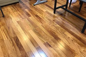 Sàn gỗ đỏ Lào