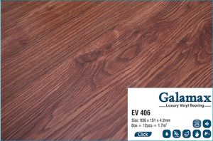 Sàn nhựa giả gỗ Galamax EV406