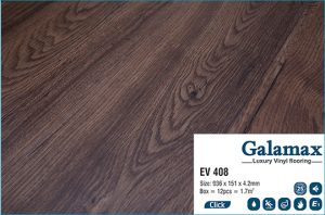 Sàn nhựa giả gỗ Galamax EV408