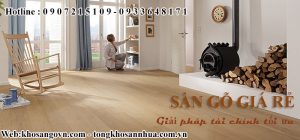 sàn gỗ công nghiệp giá rẻ