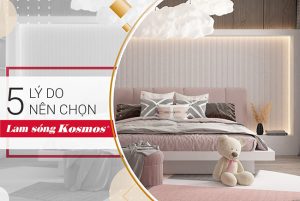 Lý do nên sử dụng lam sóng Kosmos