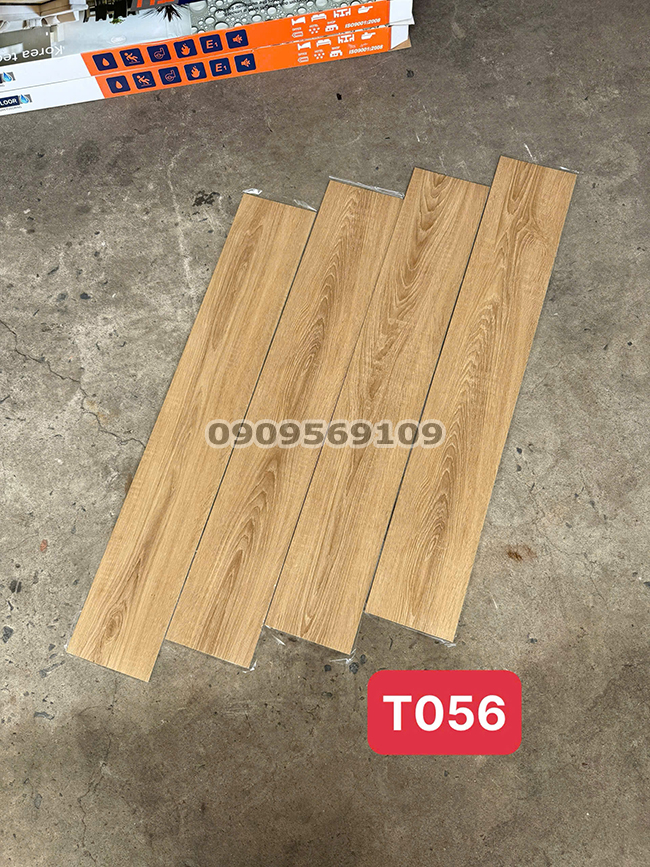 Sàn nhựa dán keo giả vân gỗ THFloor T056 dày 2mm Sàn nhựa dán keo giả vân gỗ THFloor T056 dày 2mm